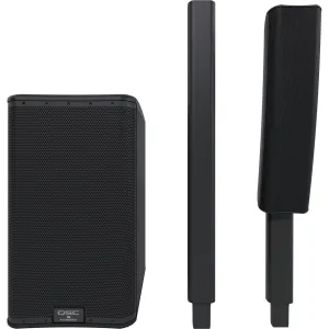 QSC KC12T-BK-SYSTEM Enceinte Colonne Active 1500w 