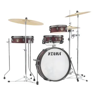 TAMA Club-JAM Batterie 18"/4pcs Burgundy Walnut Wrap