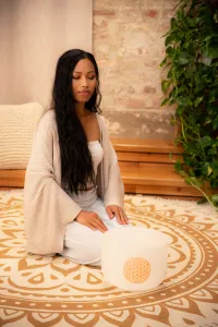 Bol Meinl Sonic Energy Crystal 10" Flower Of Life - 128 Hz