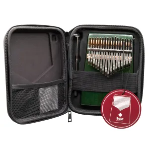 Kalimba Sela 17 Lames Hollow Mahogany - Green