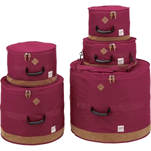 Housse Set Tama Powerpad Designer - Stage 22" - 5Pcs - Wine Red