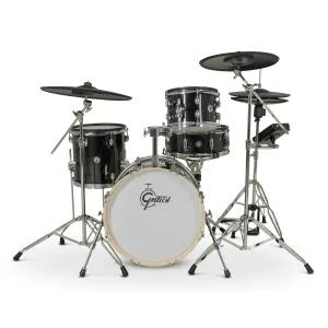 GRETSCH Catalina EVO Batterie 18"/4pcs Black Sparkle