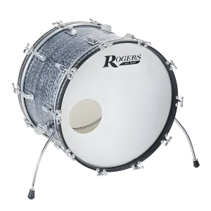 ROGERS Batterie Cleveland 22"/3pcs - Sky Blue Onyx