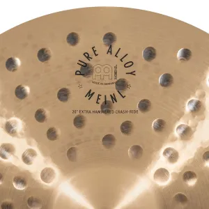 MEINL Pure Alloy 20" Extra Hammered Crash/Ride Ride