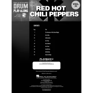Methode Drum Play-Along - Red Hot Chili Peppers