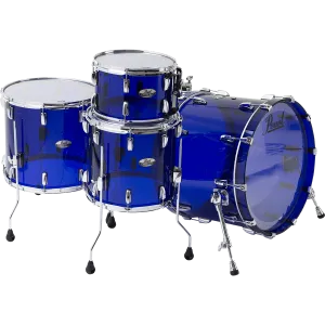 PEARL Crystal Beat FBatterie 22"/4pcs Blue Sapphire
