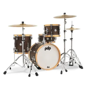 PDP Concept Classic Batterie 18"/3pcs Walnut Stain/Natural Hoop