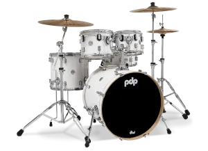 PDP Concept Maple Batterie 22"/5pcs Pearlescent White Lacquer