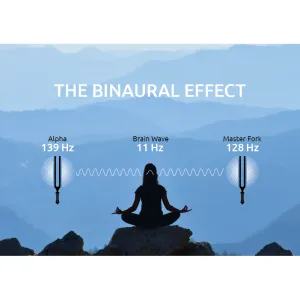 Diapason Meinl Sonic Energy Binaural Therapy Alpha 139Hz