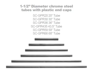 GIBRALTAR SC-GPR36 Tube Rack Droit 36" | 92cm 