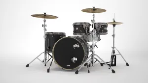 DS DRUMS Rebel Custom Shop Batterie 22"/4pcs Deep Black