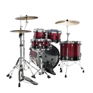 TAMA Starclassic Walnut/Birch Batterie 22"/4pcs Molten Dark Raspberry Fade
