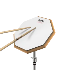 Pack Practice Pad Evans Realfeel 10" Attacktile + Stand + Baguettes