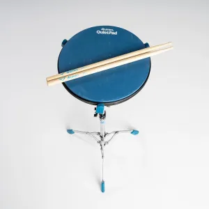 Practice Pad Drumeo 12" - Quietpad Bleu