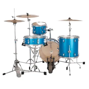 LUDWIG Breakbeat Questlove Batterie 16"/4pcs Blue Sparkle