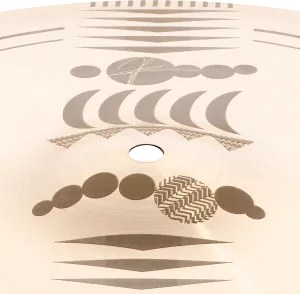 MEINL AD4 14" Artist Design Cymbal Anika Nilles Lunar Hi-Hats