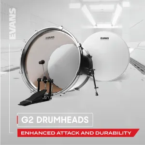 EVANS G2 20" Bass Coated