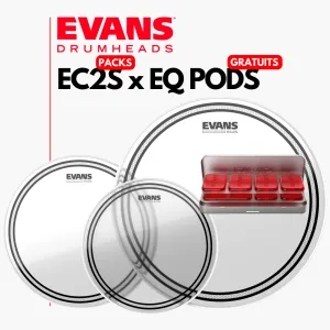 EVANS Pack EC2S Clear 12"/13"/16"