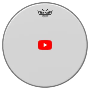 REMO Vintage Ambassador 08" Coated