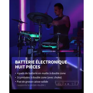 DONNER DN201 BackBeat Batterie Électronique