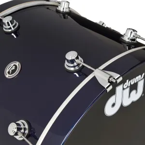 DWe Batterie 22"/5pcs Lacquer Midnight Blue Metallic Full Pack