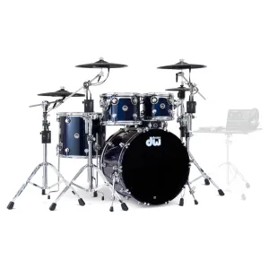 DWe Batterie 22"/5pcs Lacquer Midnight Blue Metallic Full Pack