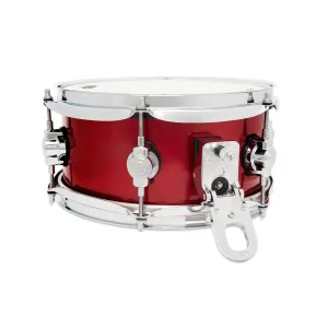 DWe Caisse Claire 14"x 6.5" Black Cherry Metallic Lacquer Bundle