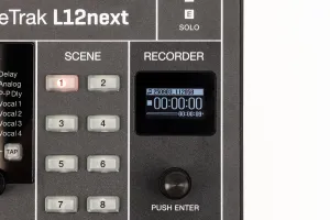 ZOOM L-12next Table mixage 12 voies - enregistreur multipiste et interface audio