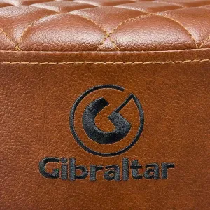GIBRALTAR 9808RS-BR Siège Rond 15" Stiched Chesnut Limited Edition