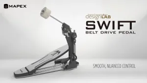 MAPEX PDLSW1 Design Lab Pédale Grosse Caisse Simple Swift Belt Drive