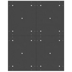 LA BAGUETTERIE Podium Anti-Vibration 4pcs 150x120cm