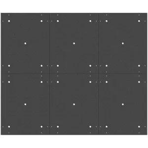 LA BAGUETTERIE Podium Anti-Vibration 6pcs 180x150cm