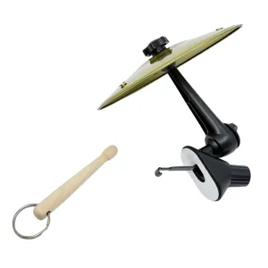Mini cymbale de voiture avec support + porte clé
