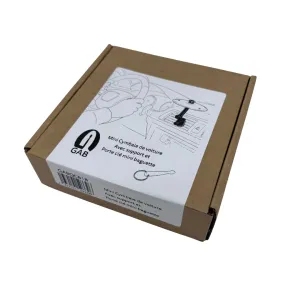 Mini cymbale de voiture avec support + porte clé