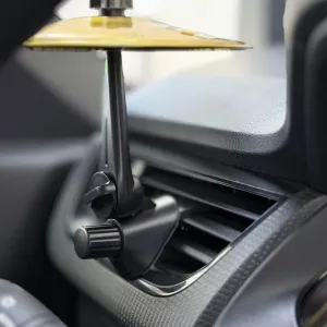 Mini cymbale de voiture avec support + porte clé