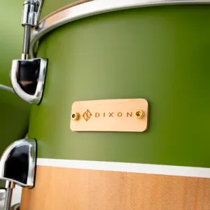 DIXON Little Roomer Select Batterie 20"/3pcs Satin Military Green w/Natural Mahogany