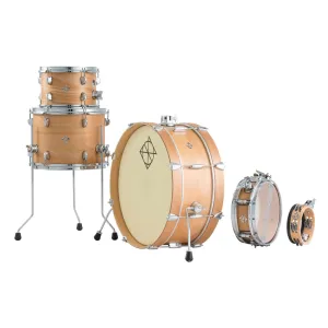 DIXON Little Roomer Batterie 20"/4pcs Satin Natural Lacquer