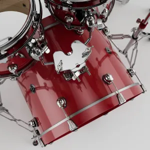 DS DRUMS Groove Master Batterie 22"/5pcs Spicy Red Lacquer