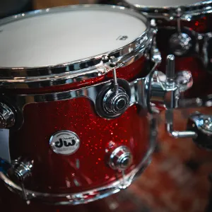 DW Collector's Sonicply Batterie 22"/5pcs Finish Ply Ruby Glass 