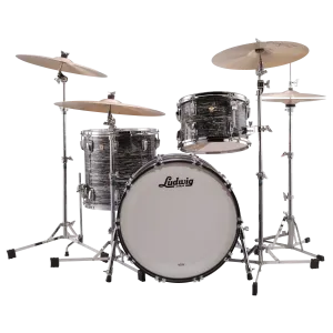 LUDWIG Classic Maple Batterie 22"/3pcs Vintage Black Oyster