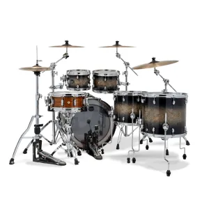 MAPEX Saturn VI Batterie 22"/5pcs Black Ink Burst