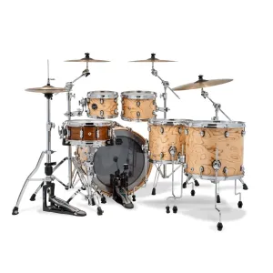 MAPEX Saturn VI Batterie 22"/5pcs Exotic Natural Burl
