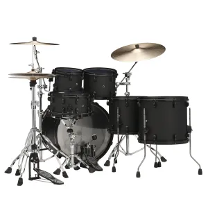 TAMA Starclassic Performer Batterie 22"/4pcs Flat Black Limited Edition