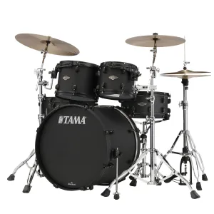 TAMA Starclassic Performer Batterie 22"/4pcs Flat Black Limited Edition
