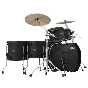 TAMA Starclassic Performer Batterie 22"/4pcs Flat Black Limited Edition