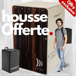 SCHLAGWERK CPS2ONE-1 Cajon 2Inone Straight Ebony LTD