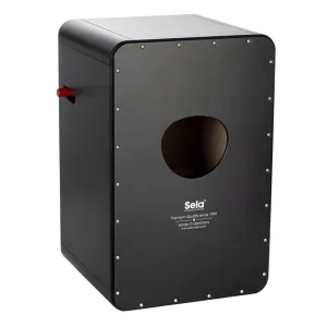 SELA SE-047 Cajon Ca Black Pro Red Dragon 