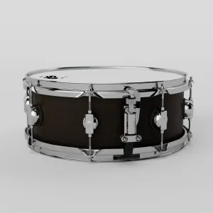DS DRUMS Groove Master Caisse Claire 14"x 6.5" Satin Black Mist