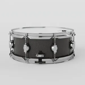 DS DRUMS Groove Master Caisse Claire 14"x 5.5" Satin Black Galaxy