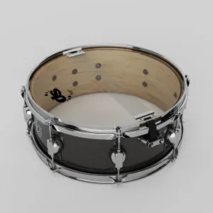 DS DRUMS Groove Master Caisse Claire 14"x 5.5" Satin Black Galaxy